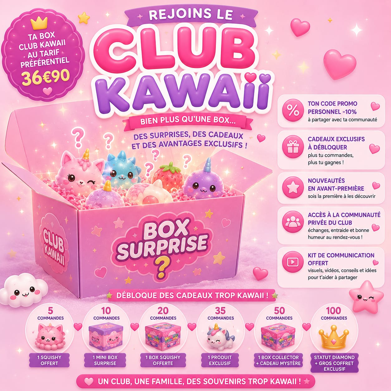 Box Kawai Spécial Club